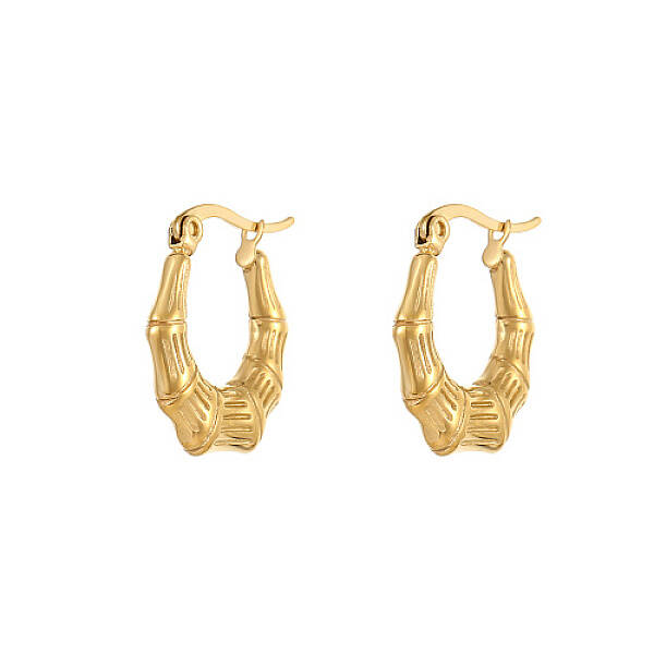 Stainless Steel Hoop Earring