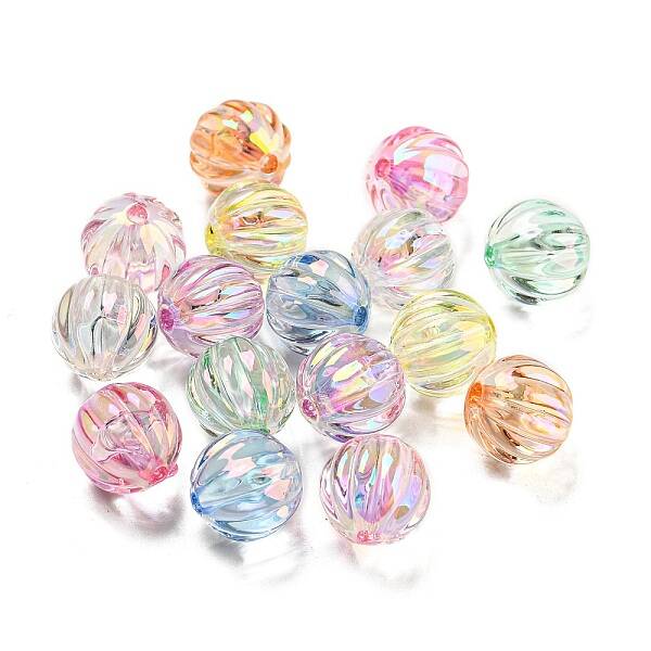 UV Plating Transparent Acrylic Beads