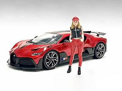 Girls Night Out Paris Figurine for 1/18 Scale Models by American Diorama