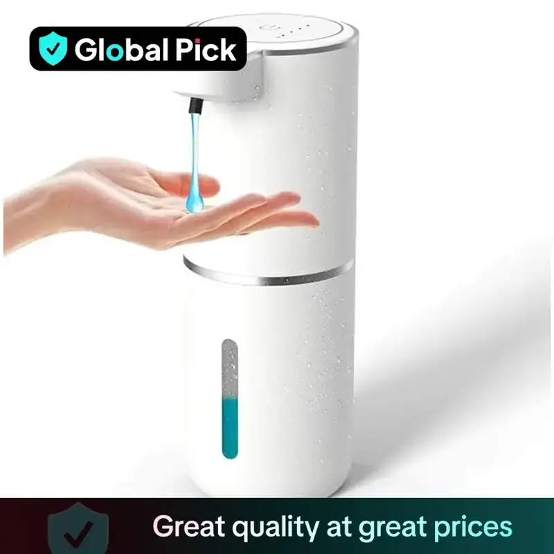 Automatic Soap Dispenser, USB Rechargeable Electric Liquid Soap Dispenser, Smart Soap Dispenser for Home Kitchen Bathroom
