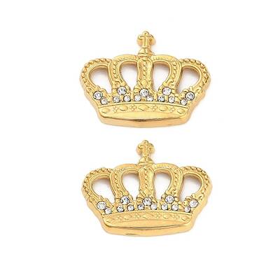 304 Stainless Steel Rhinestone Pendant