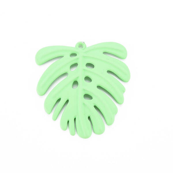 Spray Painted Alloy Pendants