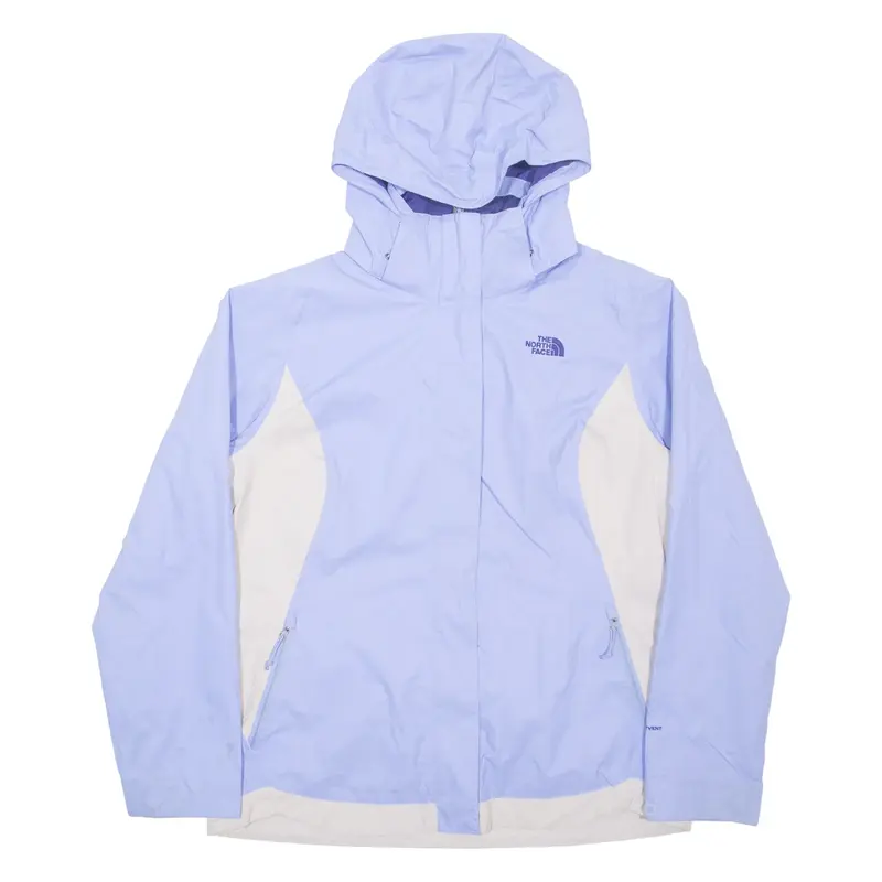 THE NORTH FACE Lightweight Womens Rain Jacket Purple Hooded L