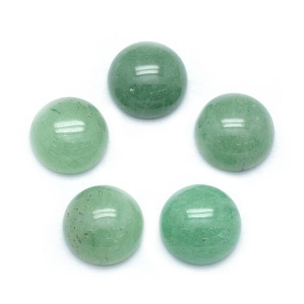 Natural Green Aventurine Cabochons