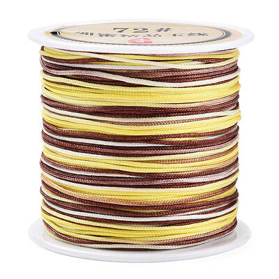 50M Segment Dyed Nylon Chinese Knotting Cord