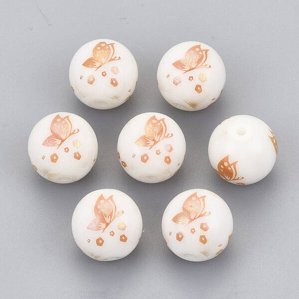Electroplate Glass Beads