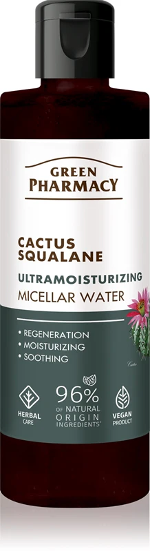 Green Pharmacy Cactus & Squalane hydrating micellar water 200 ml