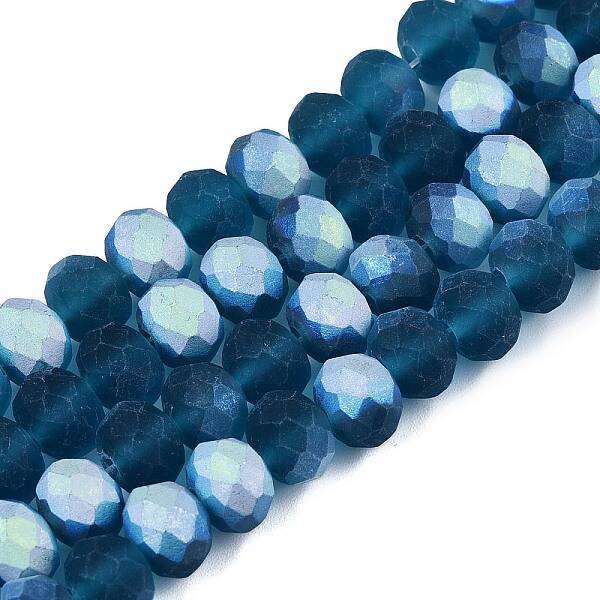Transparent Glass Beads Strands