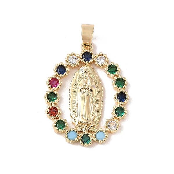 Brass Cubic Zirconia Pendants
