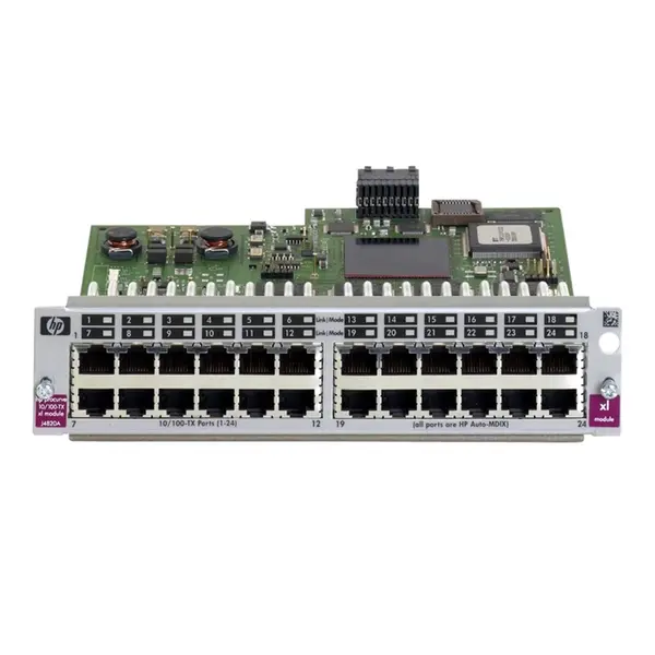 J4820BOB HP ProCurve Switch XL 24-Ports 10/100Base-TX Fast Ethernet Expansion Module RJ-45 Conncetors