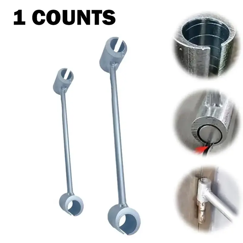 Hinge-Gap Adjusting Wrench, Door Hinge Repair Spanner, Adjustable Wrench Tool, Double-head Door Hinge Repair Spanner Key for ...