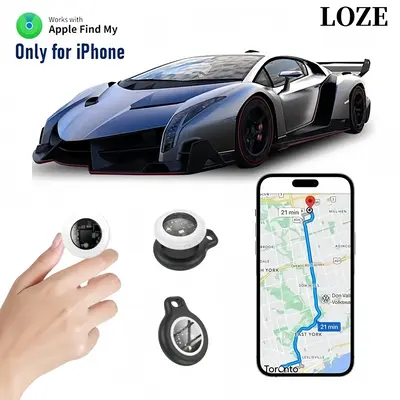 LOZE GPS Tracker, Pet Tracker, Car GPS Tracker, Mini Tracker, Clear Front Cover Design with Weatherproof Case - No Fee to Use...
