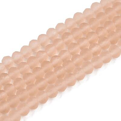 Transparent Glass Beads Strands