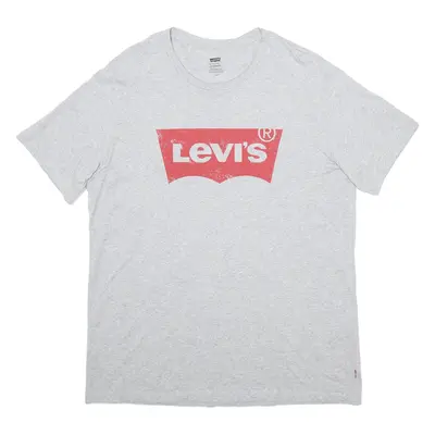 LEVI'S Mens T-Shirt Grey L