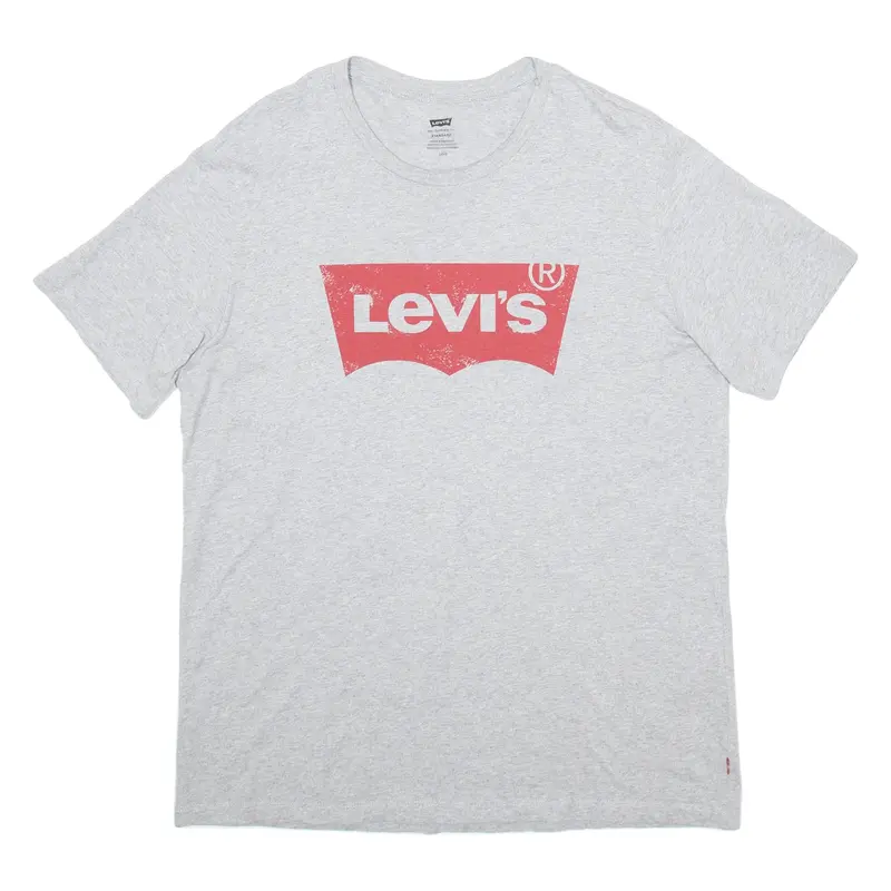 LEVI'S Mens T-Shirt Grey L