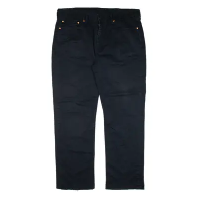 LEVI'S 514 Mens Trousers Black Regular Straight W38 L30