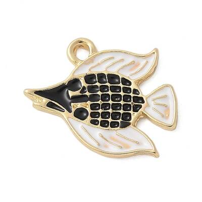 Ocean Theme Alloy Enamel Pendants