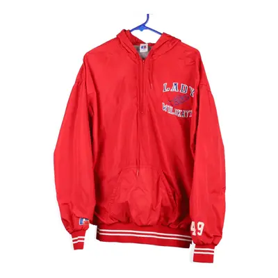 Russell Athletic Windbreaker - 2XL Red Polyester