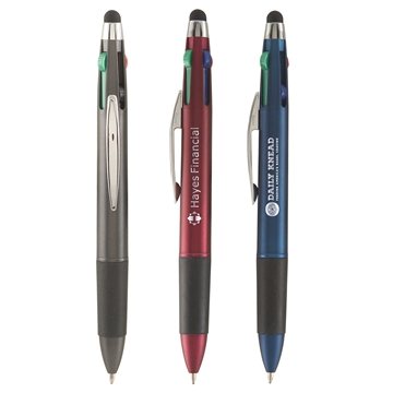 250 Custom Quattro Multi Ink w/ Stylus - 4 Colors