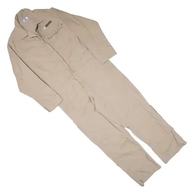 TYNDALE Workwear Mens Boiler Suit Beige Relaxed M W38 L29
