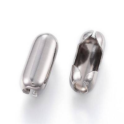 Tarnish Resistant 304 Stainless Steel Ball Chain Connectors