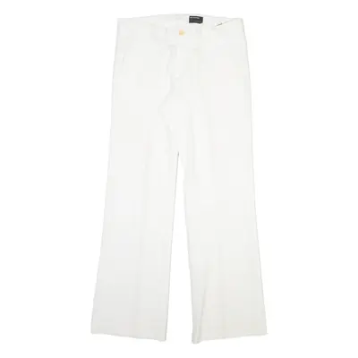 ENERGIE Womens Trousers White Regular Bootcut W30 L31