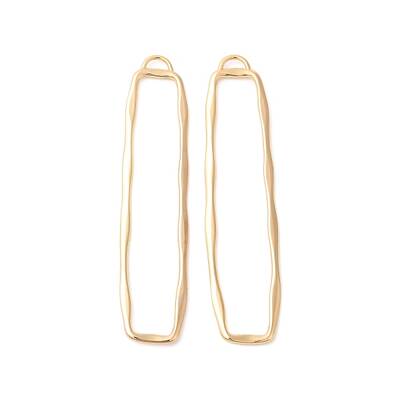 Brass Open Back Bezel Big Pendants