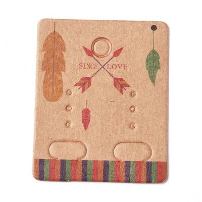 Paper Jewelry Display Cards
