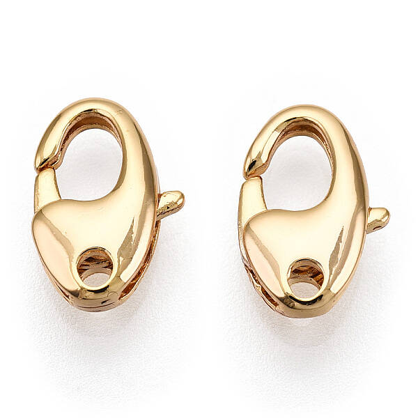 Brass Lobster Claw Clasps
