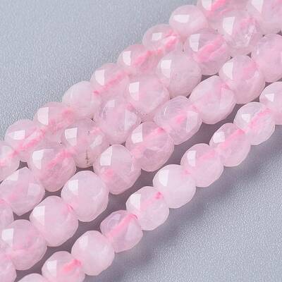 Natural Rose Quartz Beads Strands