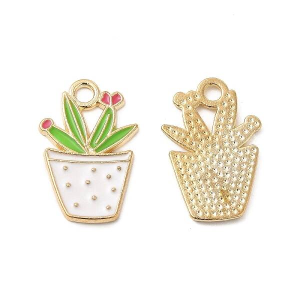 Alloy Enamel Pendants