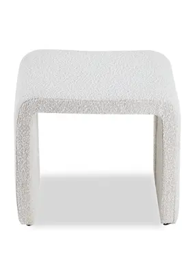 Bouclé Sand Low Stool | Liang & Eimil Mahak