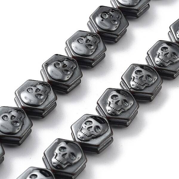 Synthetic Non-Magnetic Hematite Beads Strands