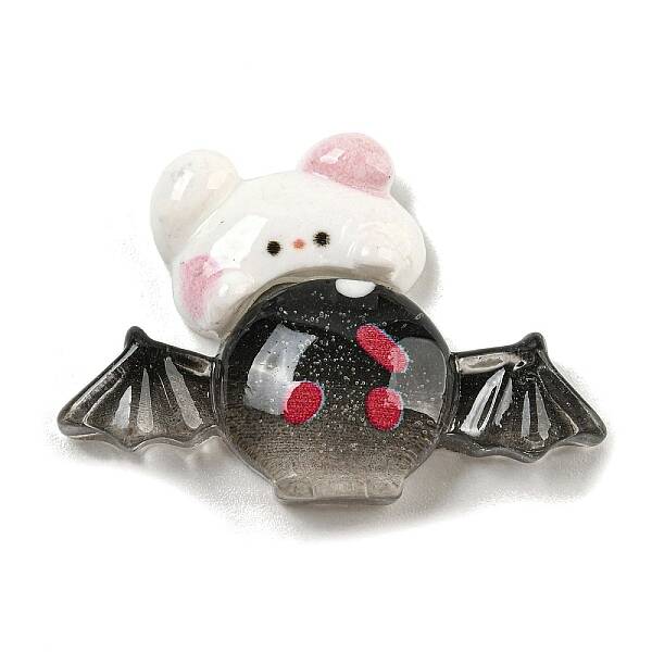 Halloween Theme Translucent Resin Decoden Cabochons