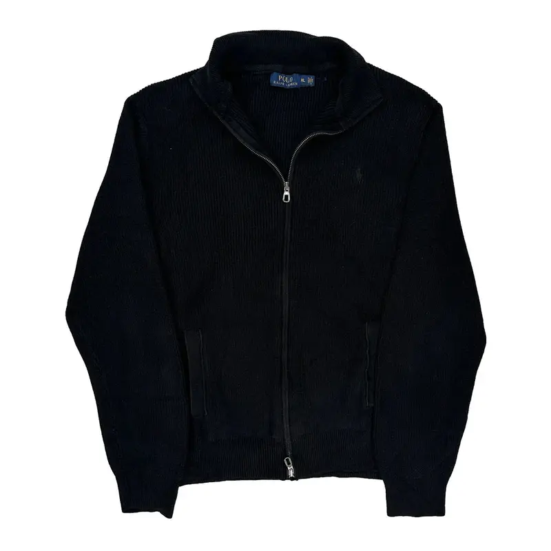 Ralph Lauren Jumper - XL Black Cotton