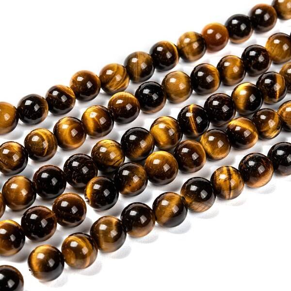 Natural Tiger Eye Beads Strands