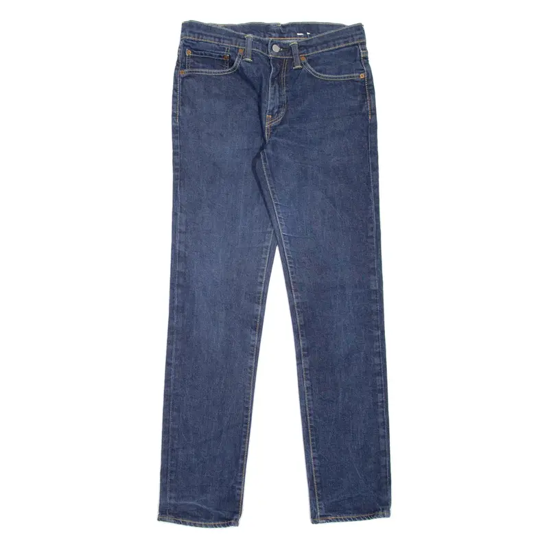 LEVI'S 511 Jeans Mens Blue Slim Straight W28 L32