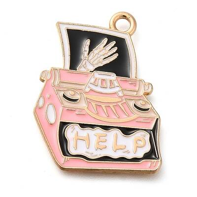 Alloy Enamel Pendants