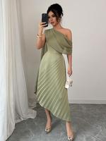 Women's Plain Dress, Elegant Dress for Party Holiday Wedding, Ladies Clothes for Summer, Womenswear, Formal Wear