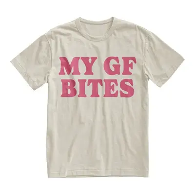 My Gf Bites Tshirt, My Girlfriend Shirt, Funny Gag Gift, Boyfriend Shirt, Boyfriend Gift, Funny Meme, Aesthetic Shirt, Quote ...