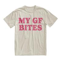 My Gf Bites Tshirt, My Girlfriend Shirt, Funny Gag Gift, Boyfriend Shirt, Boyfriend Gift, Funny Meme, Aesthetic Shirt, Quote ...
