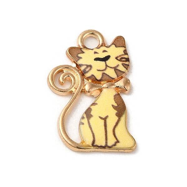 Alloy Enamel Pendants