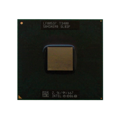 504618-001 HP 2.16GHz 667MHz FSB 1MB L2 Cache Socket PGA478 Intel Pentium T3400 Dual-Core Processor