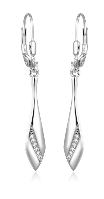 Beneto Fashion Silver Drop Earrings AGUC1070L