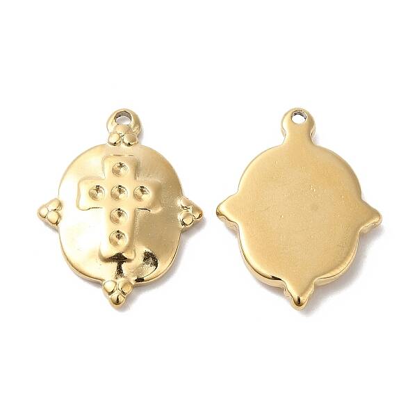Ion Plating(IP) 316L Surgical Stainless Pendant Rhinestone Settings