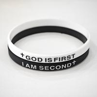 2-packs-GOD IS FIRST BRACELET  I AM SECOND Motivational Message man BRACELET Thin style Religious Easter Gifts Springtok