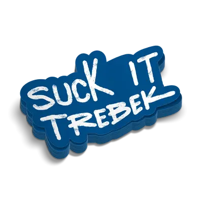 Suck It Trebek - Hard Hat Decal
