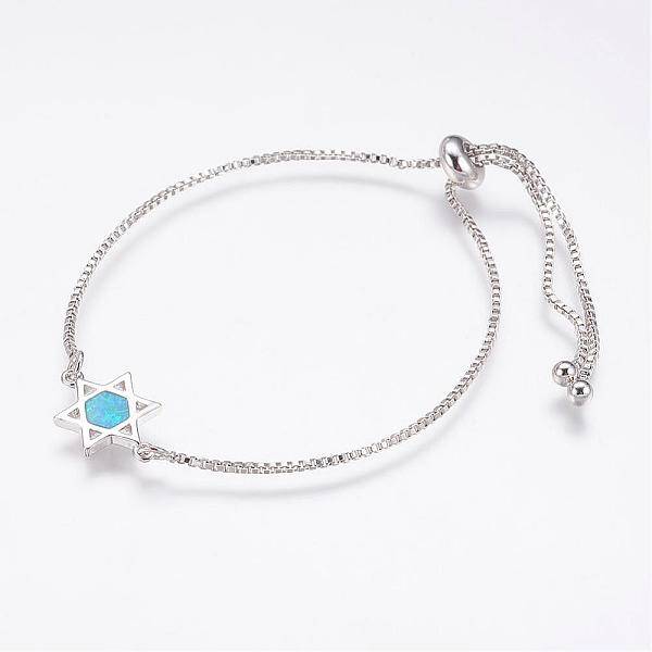 Long-Lasting Plated Adjustable Brass Slider Bracelets