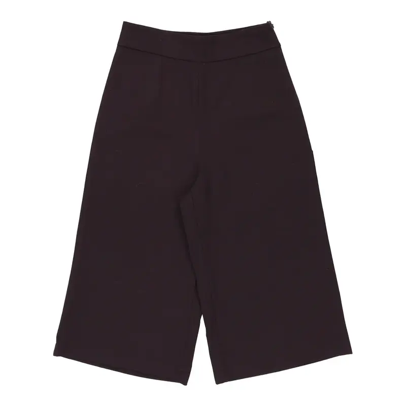 Emanuella Shorts - 27W UK 10 Purple Polyester Blend
