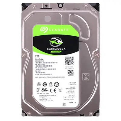 ST2000DM005 Seagate BarraCuda 2TB 5400RPM SATA 6Gb/s 256MB Cache (512e) 3.5-Inch Hard Drive